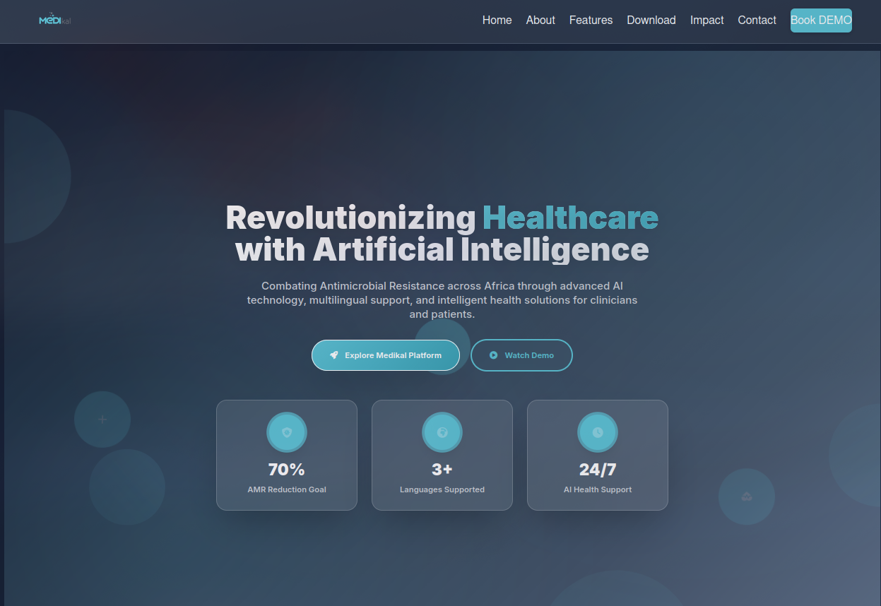 MEDIKAL - AI MEDICAL AMR SOLUTION